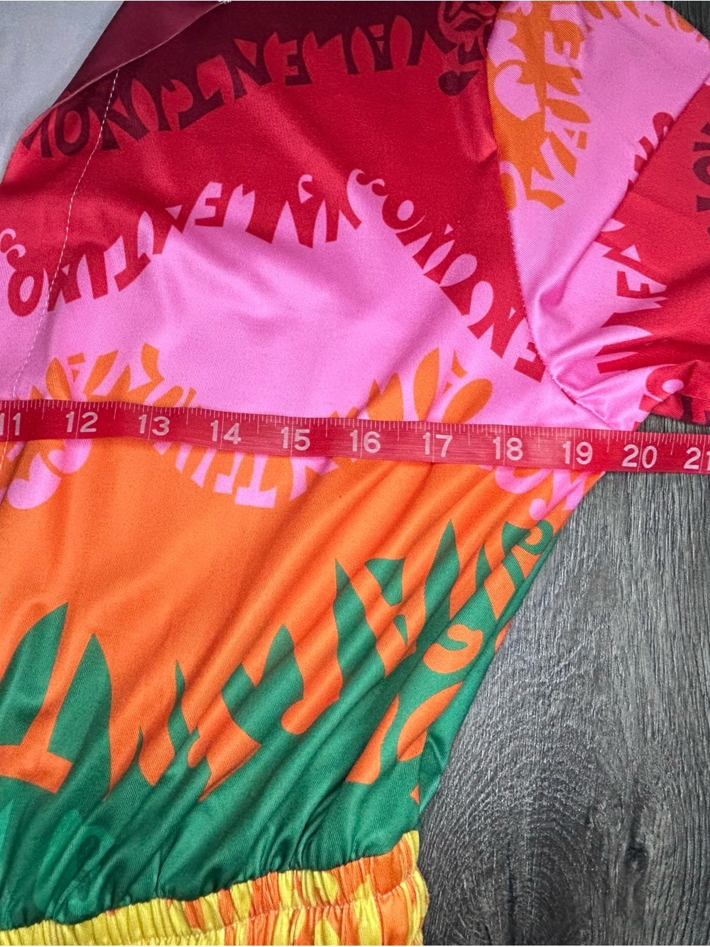 NWOT Tropical Resort Palazzo Jumpsuit Colorful Cruise Vacation Statement Outfit - Picture 11 of 16
